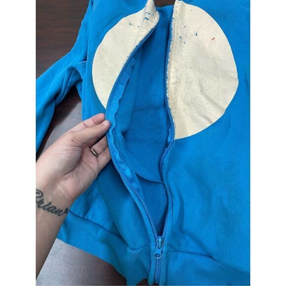 Sonic The Hedgehog Boys Zip Up Jacket with Hood Size Medium - Picture 12 of 16